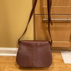 Burgundy Timbaland shoulder bag